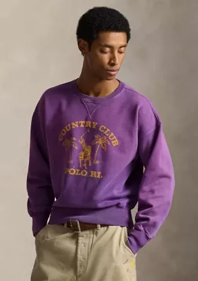 Vintage Fit Fleece Graphic Sweatshirt