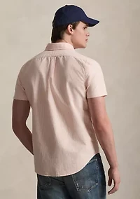 Men's Classic Fit Striped Oxford Shirt
