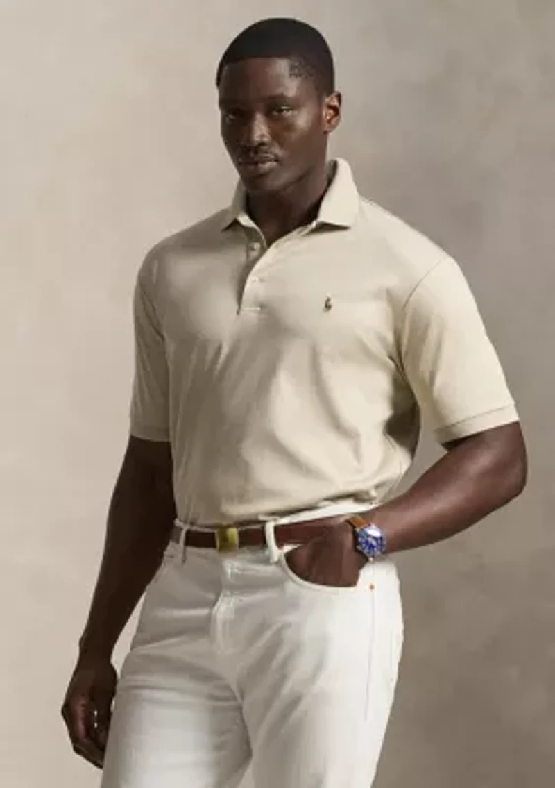 Big & Tall Soft Cotton Polo Shirt