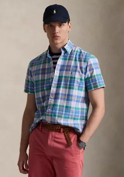 Big & Tall Plaid Oxford Shirt