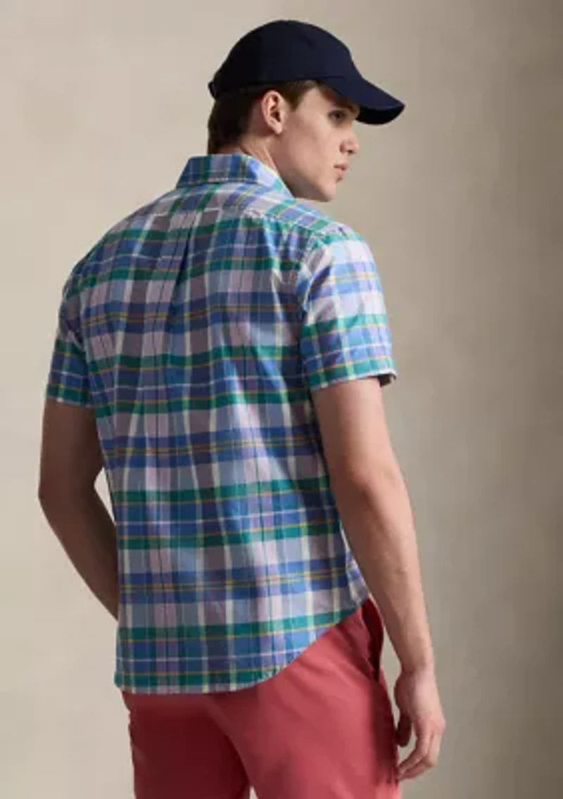 Big & Tall Plaid Oxford Shirt