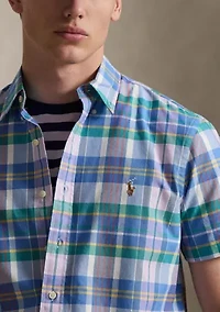 Big & Tall Plaid Oxford Shirt