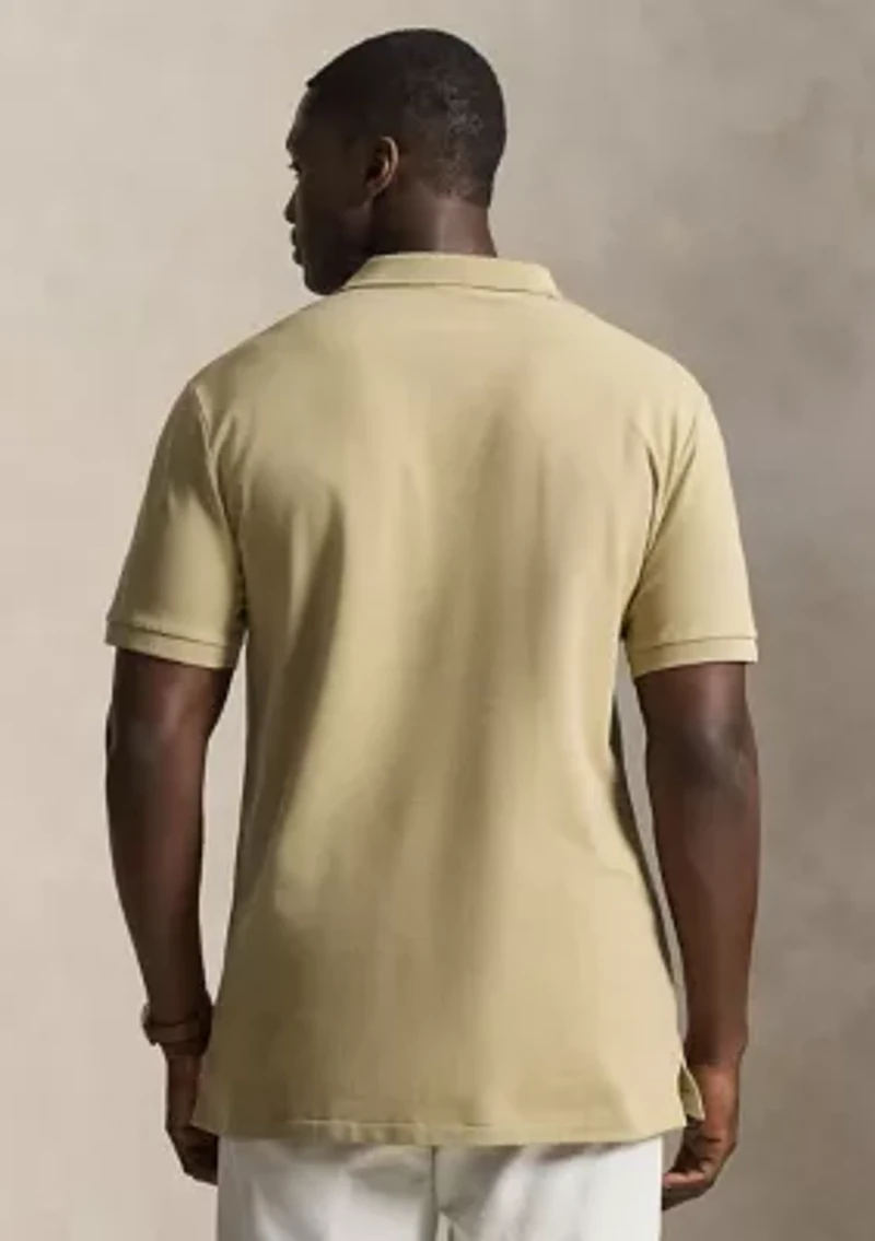Big & Tall Stretch Mesh Polo Shirt