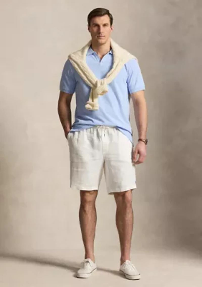 Big & Tall Stretch Mesh Polo Shirt