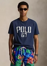 Men's Classic Fit Jersey Graphic T-Shirt