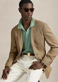 Textured Cotton-Linen Sweater