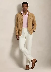 Textured Cotton-Linen Sweater