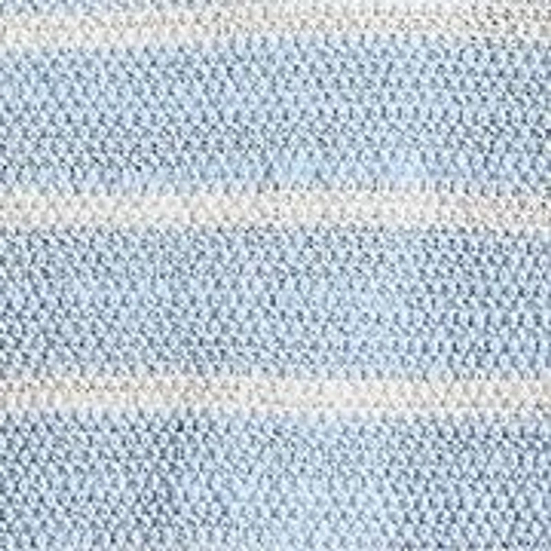 Striped Cotton-Linen Polo-Collar Sweater