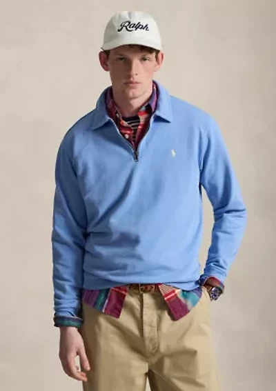 Loopback Fleece Quarter-Zip Sweatshirt
