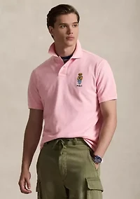 Classic Fit Polo Bear Mesh Shirt