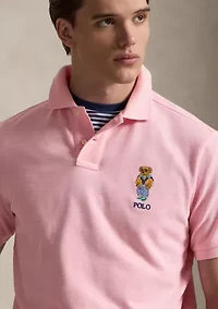 Classic Fit Polo Bear Mesh Shirt