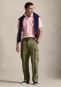 Classic Fit Polo Bear Mesh Shirt