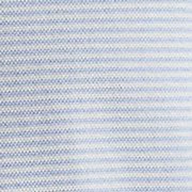 Classic Striped Stretch Mesh Polo Shirt