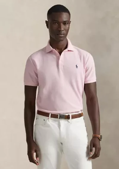 Men's Custom Slim Fit Honeycomb-Mesh Polo