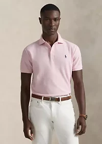 Men's Custom Slim Fit Honeycomb-Mesh Polo