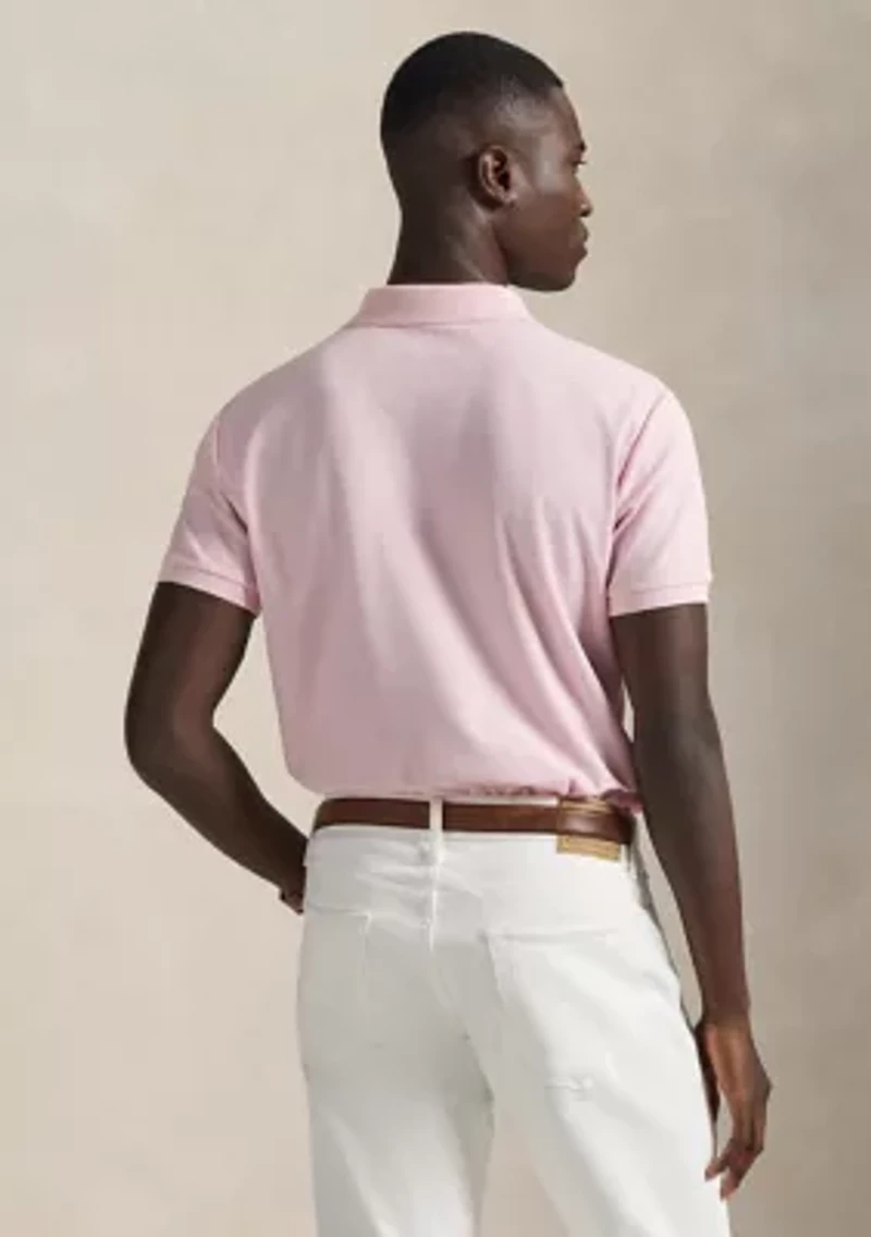 Men's Custom Slim Fit Honeycomb-Mesh Polo