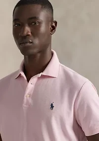 Men's Custom Slim Fit Honeycomb-Mesh Polo