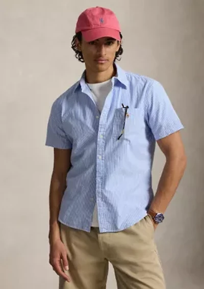 Men's RL Prepster Classic Fit Seersucker Shirt