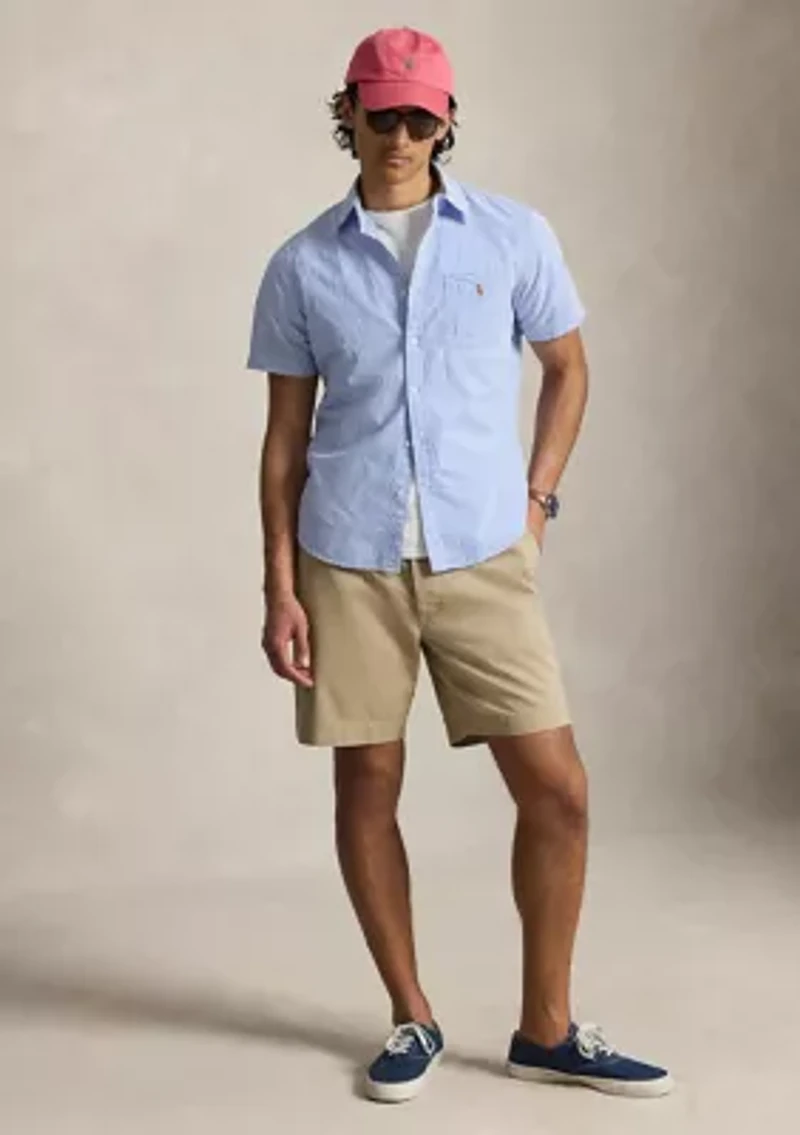 Men's RL Prepster Classic Fit Seersucker Shirt