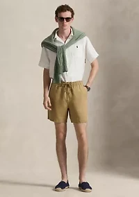 Men's 6" Polo Prepster Linen Shorts