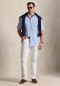 Big & Tall RL Prepster Striped Seersucker Shirt