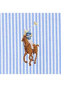 Big & Tall RL Prepster Striped Seersucker Shirt