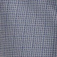 Plaid Jersey Spread-Collar Shirt