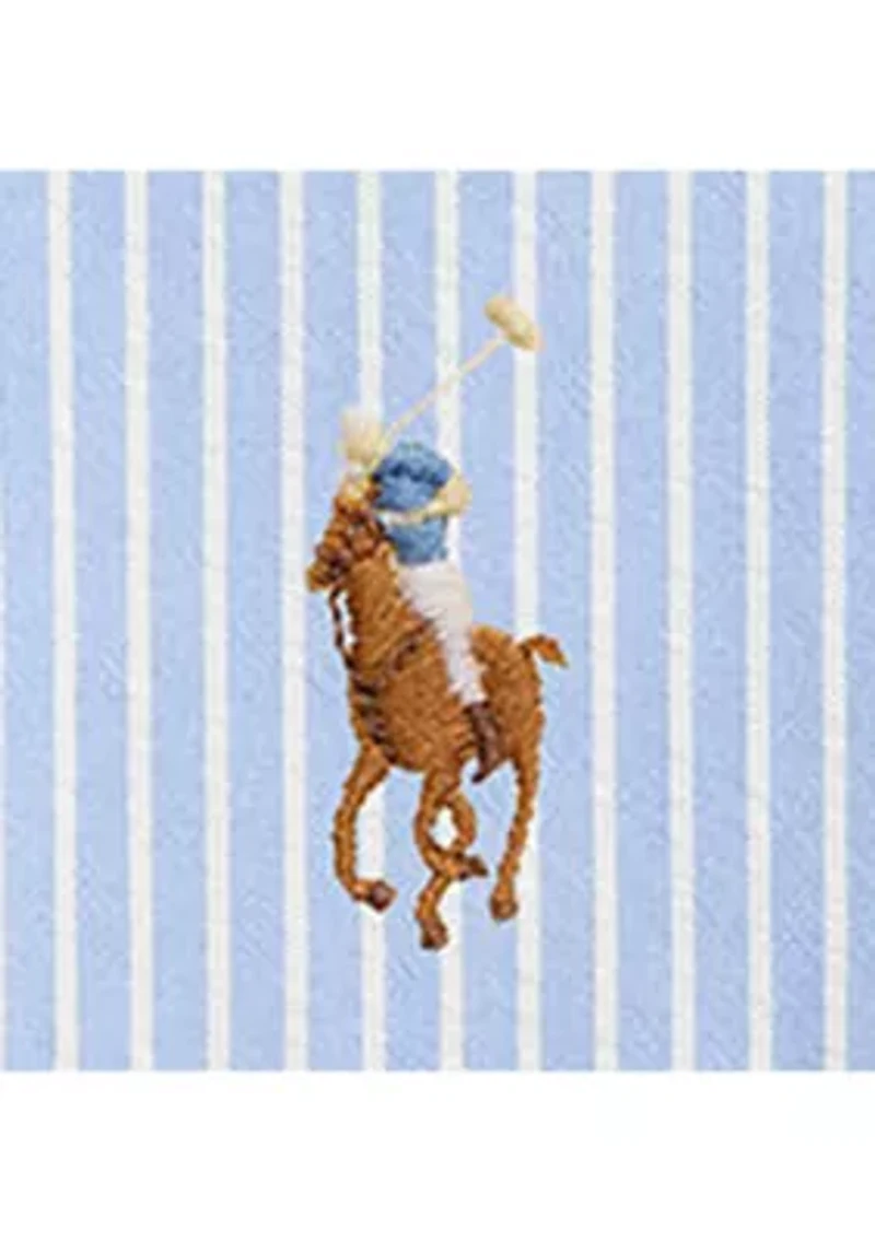 Men's Classic Fit Striped Seersucker Shirt