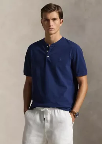 Men's Featherweight Mesh Henley Shirt