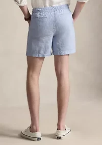 Men's 6" Polo Prepster Linen Shorts