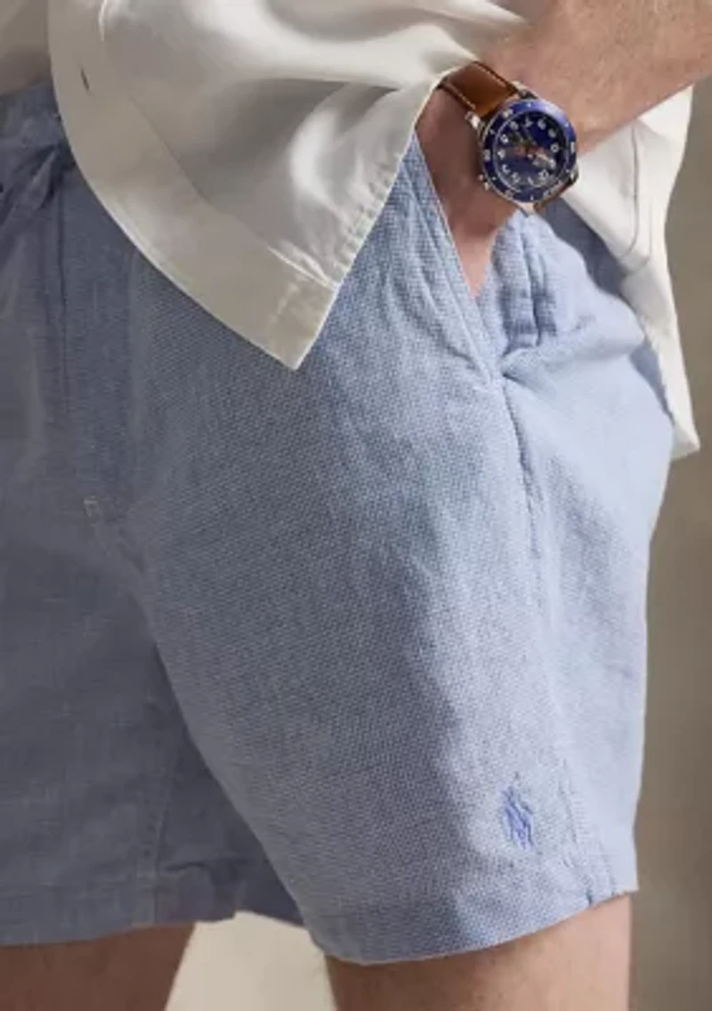 Men's 6" Polo Prepster Linen Shorts