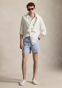 Men's 6" Polo Prepster Linen Shorts