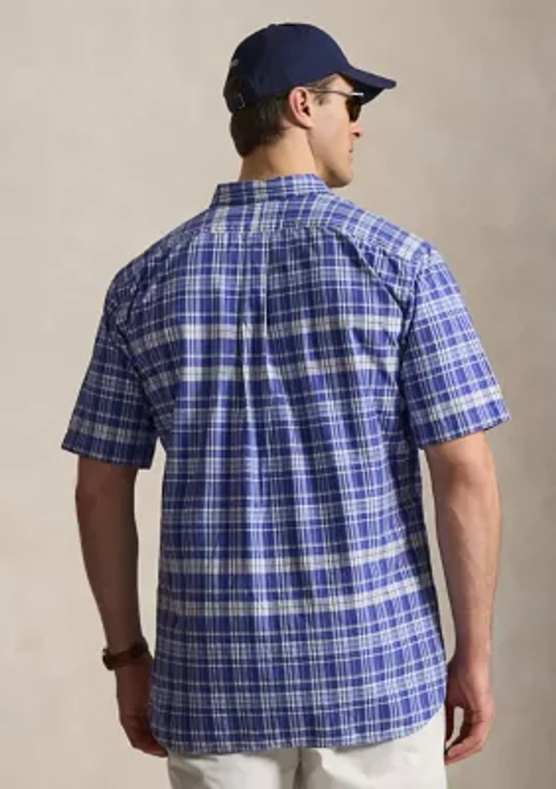 Big & Tall Plaid Oxford Shirt