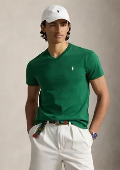Men's Classic Fit Jersey V-Neck T-Shirt