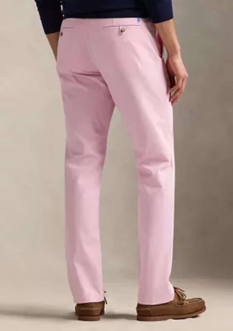 Stretch Straight Fit Chino Pants