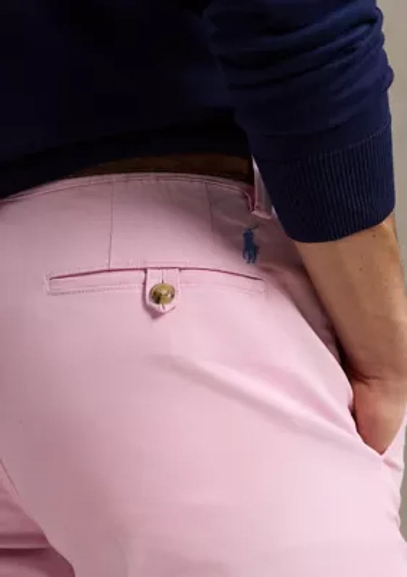 Stretch Straight Fit Chino Pants