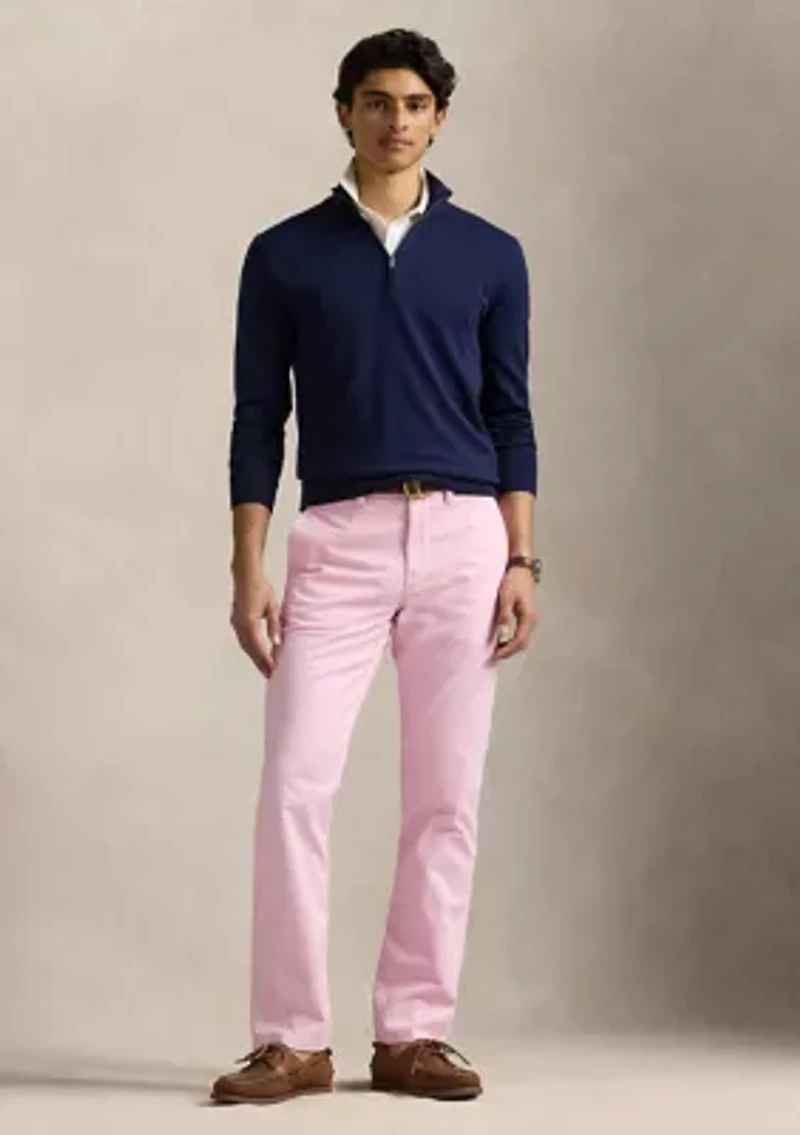 Stretch Straight Fit Chino Pants