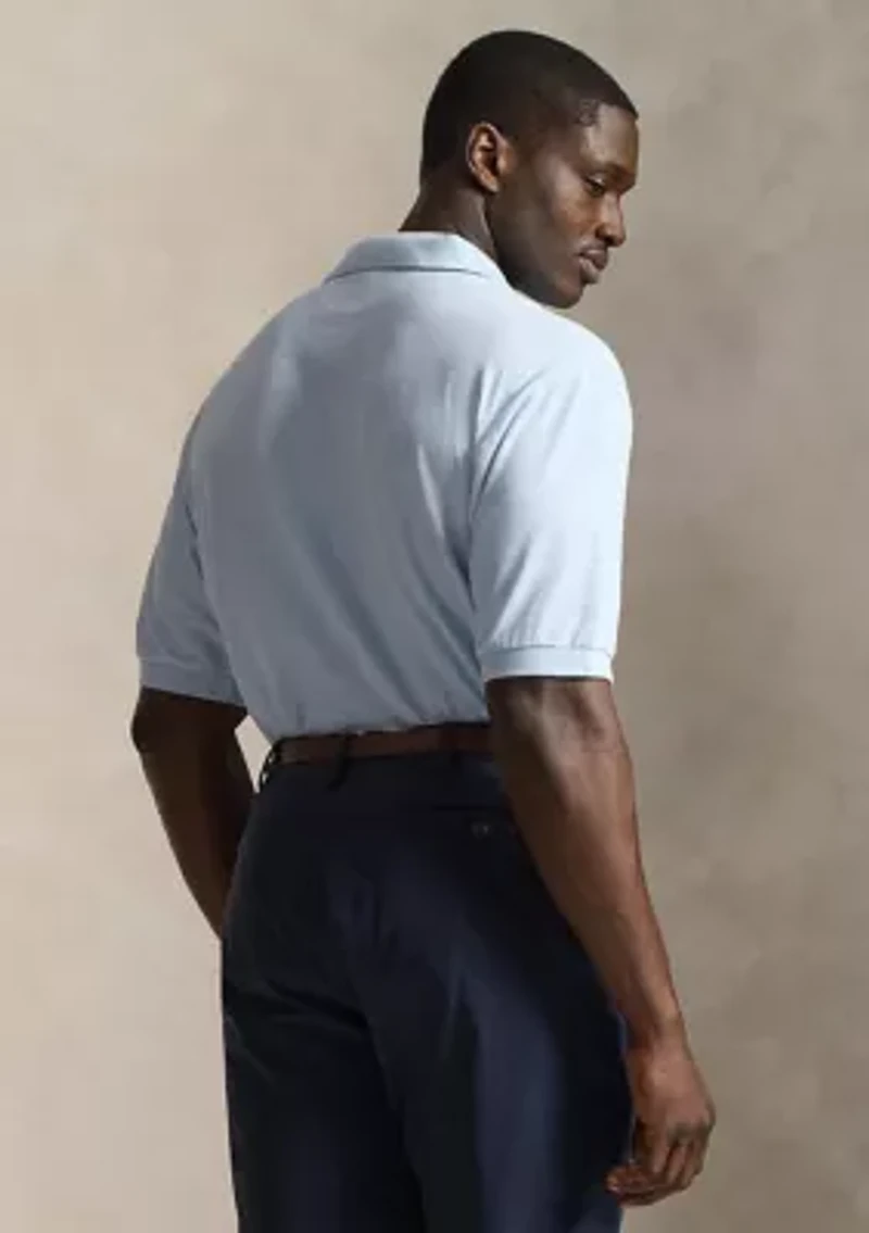 Big & Tall Stretch Mesh Polo Shirt
