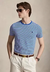 Men's Classic Fit Striped Jersey T-Shirt
