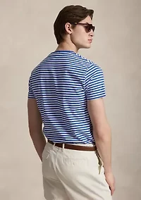 Men's Classic Fit Striped Jersey T-Shirt