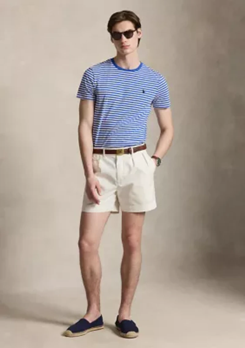 Men's Classic Fit Striped Jersey T-Shirt