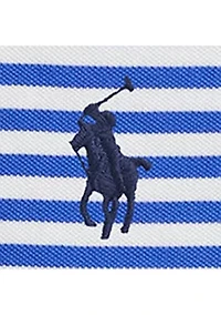 Big & Tall Striped Mesh Polo Shirt