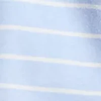 Classic Striped Soft Cotton Polo Shirt