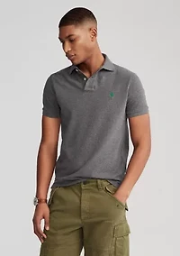 Custom Slim Fit Mesh Polo