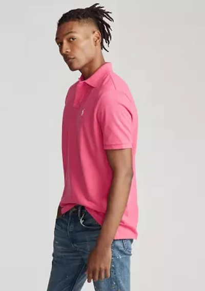 Custom Slim Fit Mesh Polo