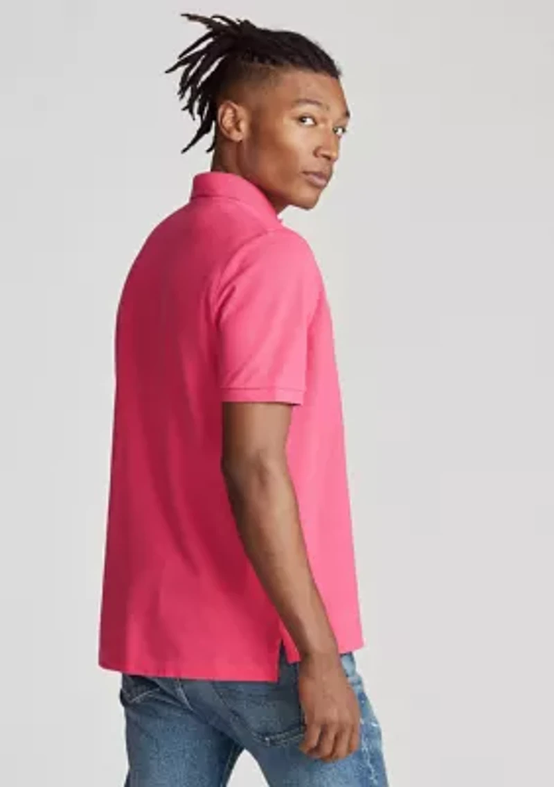 Custom Slim Fit Mesh Polo