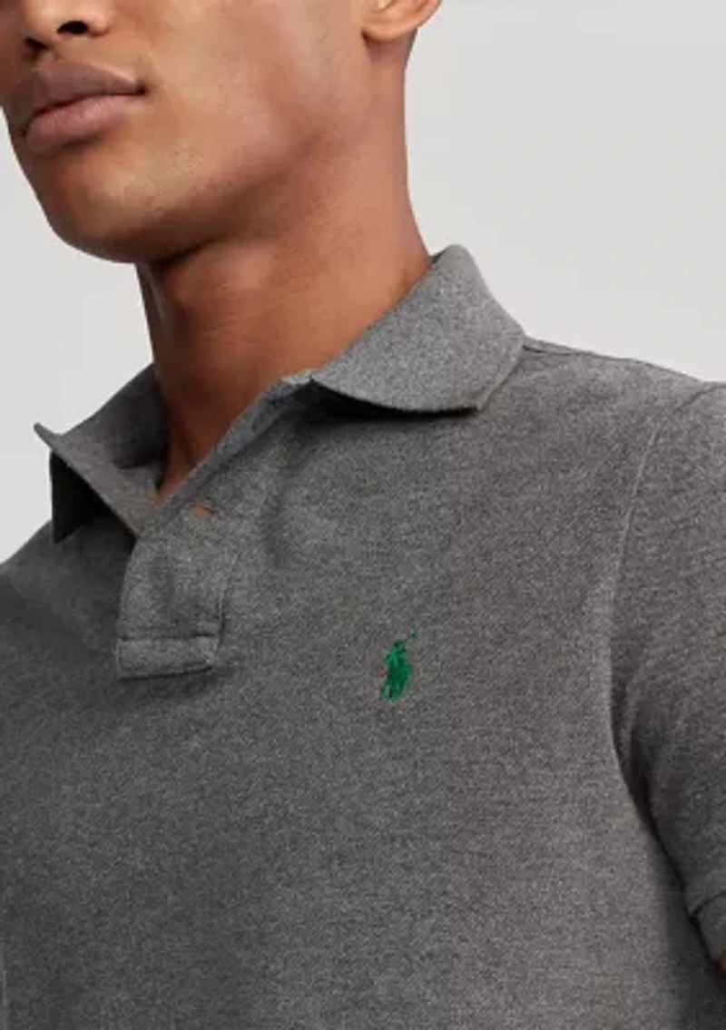 Custom Slim Fit Mesh Polo