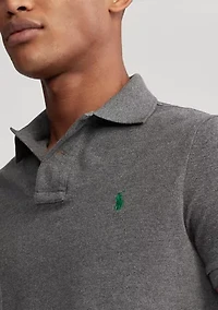 Custom Slim Fit Mesh Polo