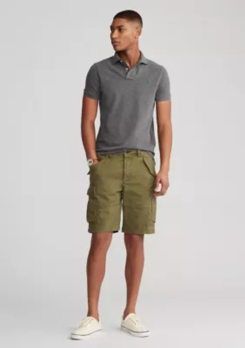 Custom Slim Fit Mesh Polo