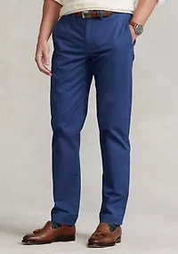 Stretch Straight Fit Chino Pants